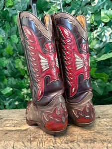 super mooie vintage retro sendra laars maat 37,5 (maat 4,5)