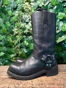 Bijna Nieuwe vintage biker boots van Sendra maat 44