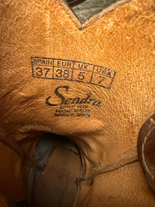 Bijna Nieuwe vintage supergave laars van Sendra maat 38