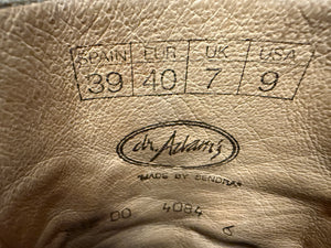 Geweldig mooie vintage python blokhak laarsje sendra maat 40