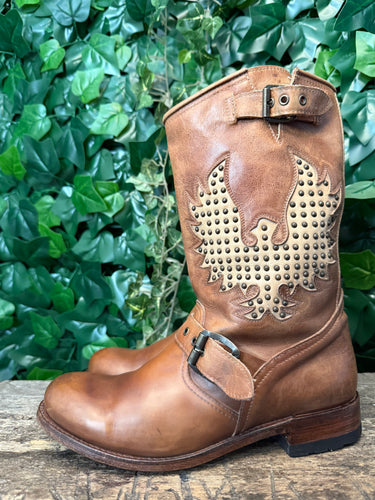 bijna Nieuwe prachtige vintage laars van Sendra maat 40