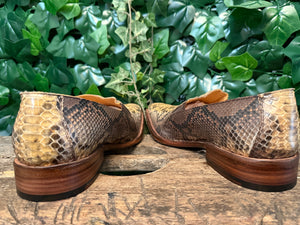 Nieuwe geweldige python loafers van Sendra maat 43
