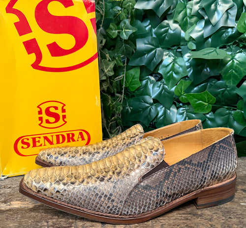 Nieuwe geweldige python loafers van Sendra maat 43