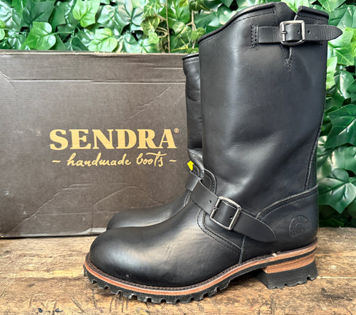 Nieuwe gave vintage biker boots van Sendra maat 44 (maat 11)