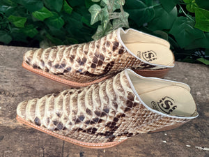 Nieuwe gave python clogs van Sendra maat 45