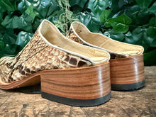 Afbeelding in Gallery-weergave laden, Nieuwe gave python clogs van Sendra maat 44