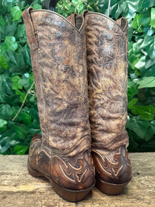 Bijna Nieuwe gave laarzen van Sendra maat 44