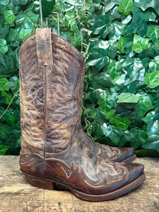 Bijna Nieuwe gave laarzen van Sendra maat 44