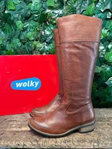 Nieuwe hoge laarzen van Wolky maat 39