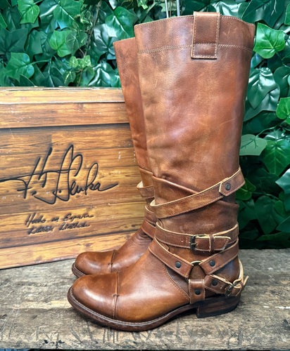Nieuwe gave vintage laarzen van Sendra maat 37