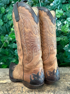 Bijna Nieuwe gave laarzen van Sendra maat 44