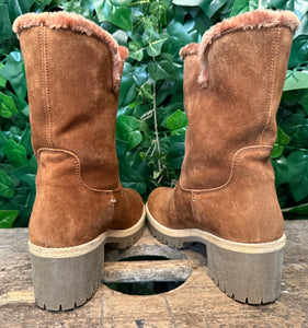 Nieuwe gave gevoerde boots van Panama Jack maat 38