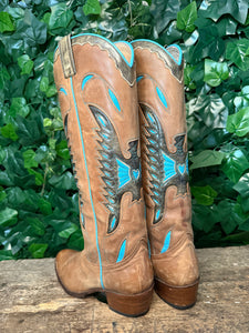 gave hoge laarzen van Sendra maat 38