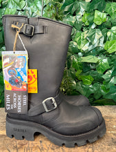 Afbeelding in Gallery-weergave laden, super stoere vintage biker boots van sendra maat 45