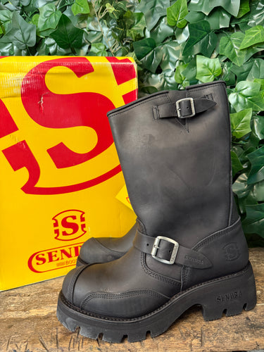 super stoere vintage biker boots van sendra maat 45