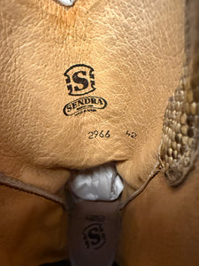 Nieuwe prachtige python laarzen van Sendra maat 42