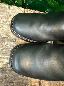 supergave vintage blokhak laars van Sendra maat 37