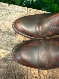 In nieuwstaat enkellaarsjes van Sendra maat 38