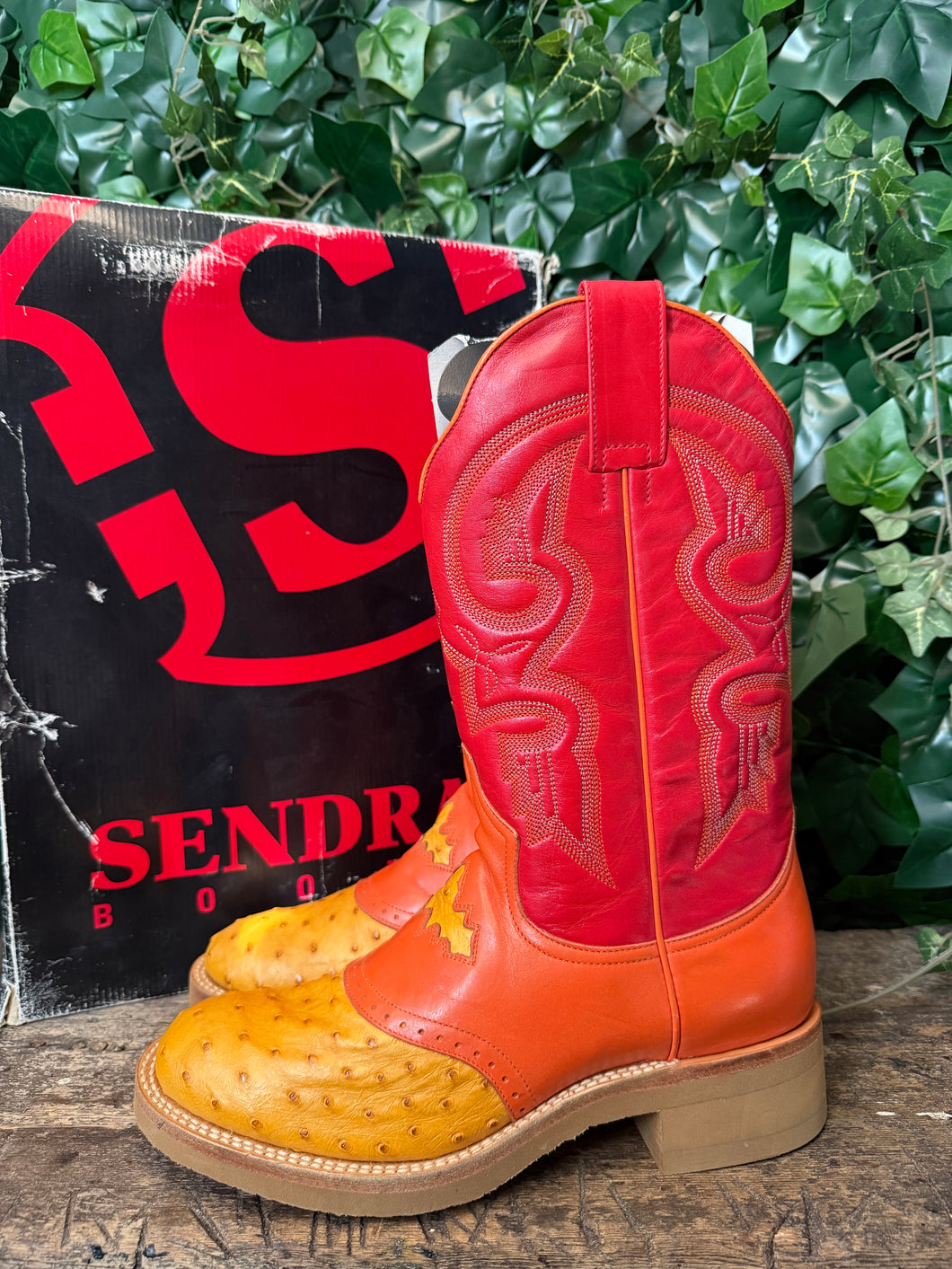 supergave Nieuwe vintage laars van Sendra maat 43