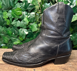 geweldig mooie vintage boots van Sendra maat 44