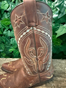 Bijna Nieuwe gave laarzen van Sendra maat 36