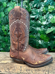 Bijna Nieuwe gave laarzen van Sendra maat 36