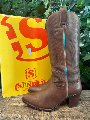 Bijna Nieuwe gave laarzen van Sendra maat 38