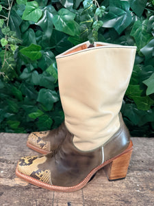 gewoon Nieuwe vintage laarsjes van Sendra maat 41