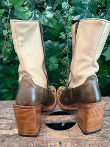 gewoon Nieuwe vintage laarsjes van Sendra maat 41