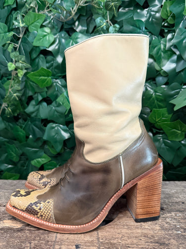 gewoon Nieuwe vintage laarsjes van Sendra maat 41