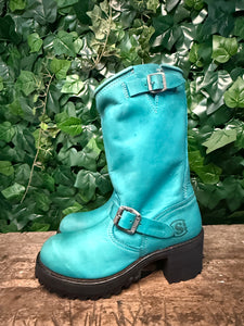 Nieuwe supergave vintage plateau laarzen Sendra maat 40`