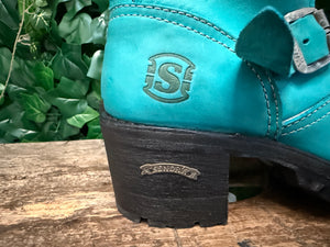 Nieuwe supergave vintage plateau laarzen Sendra maat 40`