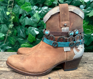 Nieuwe prachtige ibiza stijl laarzen van sendra maat 38