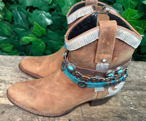 Nieuwe prachtige ibiza stijl laarzen van sendra maat 38
