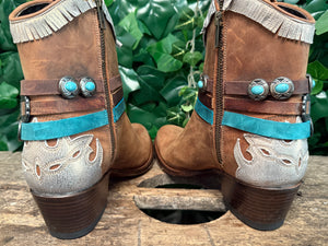 Nieuwe prachtige ibiza stijl laarzen van sendra maat 38