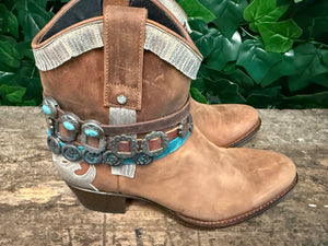Nieuwe prachtige ibiza stijl laarzen van sendra maat 38