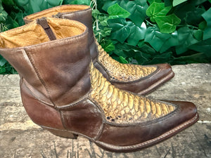 zo goed als nieuw vintage laars python van Sendra maat 43