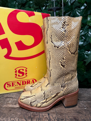supergave python leer blokhak sendra laars maat 40
