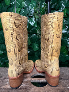 supergave python leer blokhak sendra laars maat 40