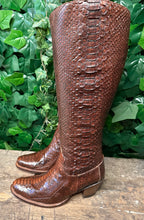 Afbeelding in Gallery-weergave laden, supergave python leer hoge sendra laars maat 37