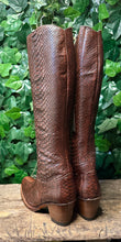 Afbeelding in Gallery-weergave laden, supergave python leer hoge sendra laars maat 37