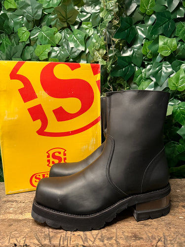 super gave Vintage biker boots van Sendra maat 44