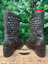 Afbeelding in Gallery-weergave laden, supergave vintage blokhak laars van Frye maat 40 (maat 10)