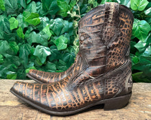 Afbeelding in Gallery-weergave laden, supergave El Charro crocodile laarzen maat 42