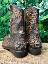 Afbeelding in Gallery-weergave laden, supergave El Charro crocodile laarzen maat 42