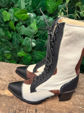 Afbeelding in Gallery-weergave laden, Nieuwe retro Vintage ponyhair Sendra laars maat 36