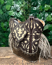 Afbeelding in Gallery-weergave laden, super geweldige tas handgemaakt van Sendra laarzen Uniek!!!