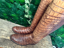 Afbeelding in Gallery-weergave laden, zo goed als nieuw geweldig mooi croco laarzen Sendra maat 40