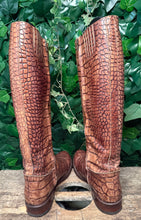 Afbeelding in Gallery-weergave laden, zo goed als nieuw geweldig mooi croco laarzen Sendra maat 40