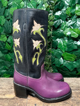 Afbeelding in Gallery-weergave laden, Nieuwe gave vintage laars met blokhak sendra maat 39